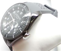 Watch Locman Man Aviatore in Titanium 0455V04-GUGYAWSA - 0455V04-GUGYAWSA